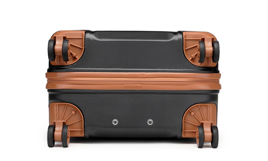 Image 9: Up to Four Hard Shell ABS Suitcases