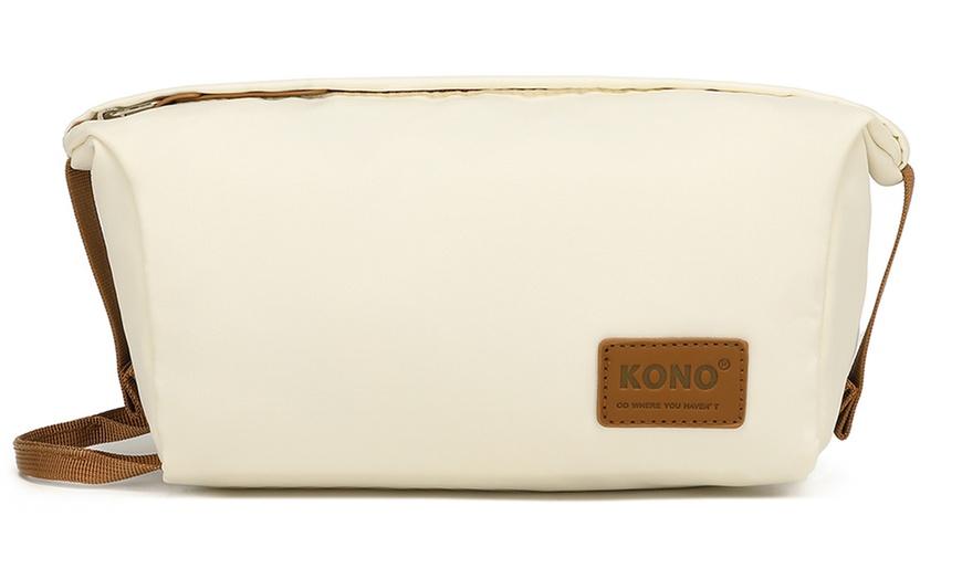 Image 10: Set de maleta de viaje y neceser Kono Cream