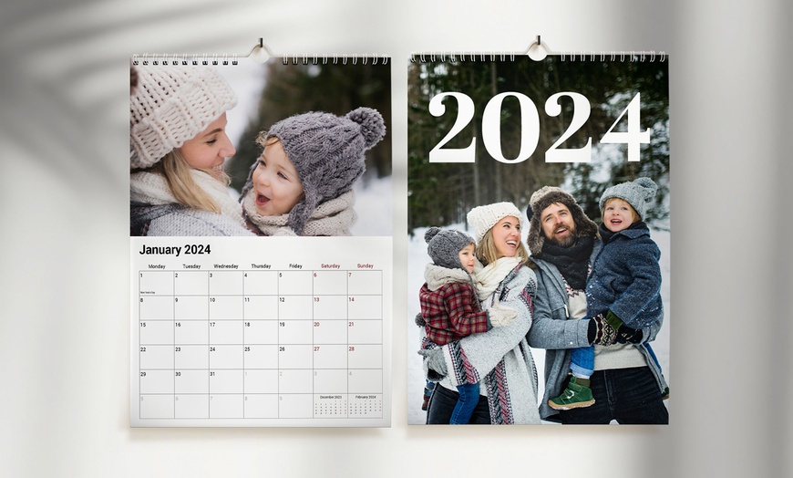 Image 1: Personalised Photo Calendar