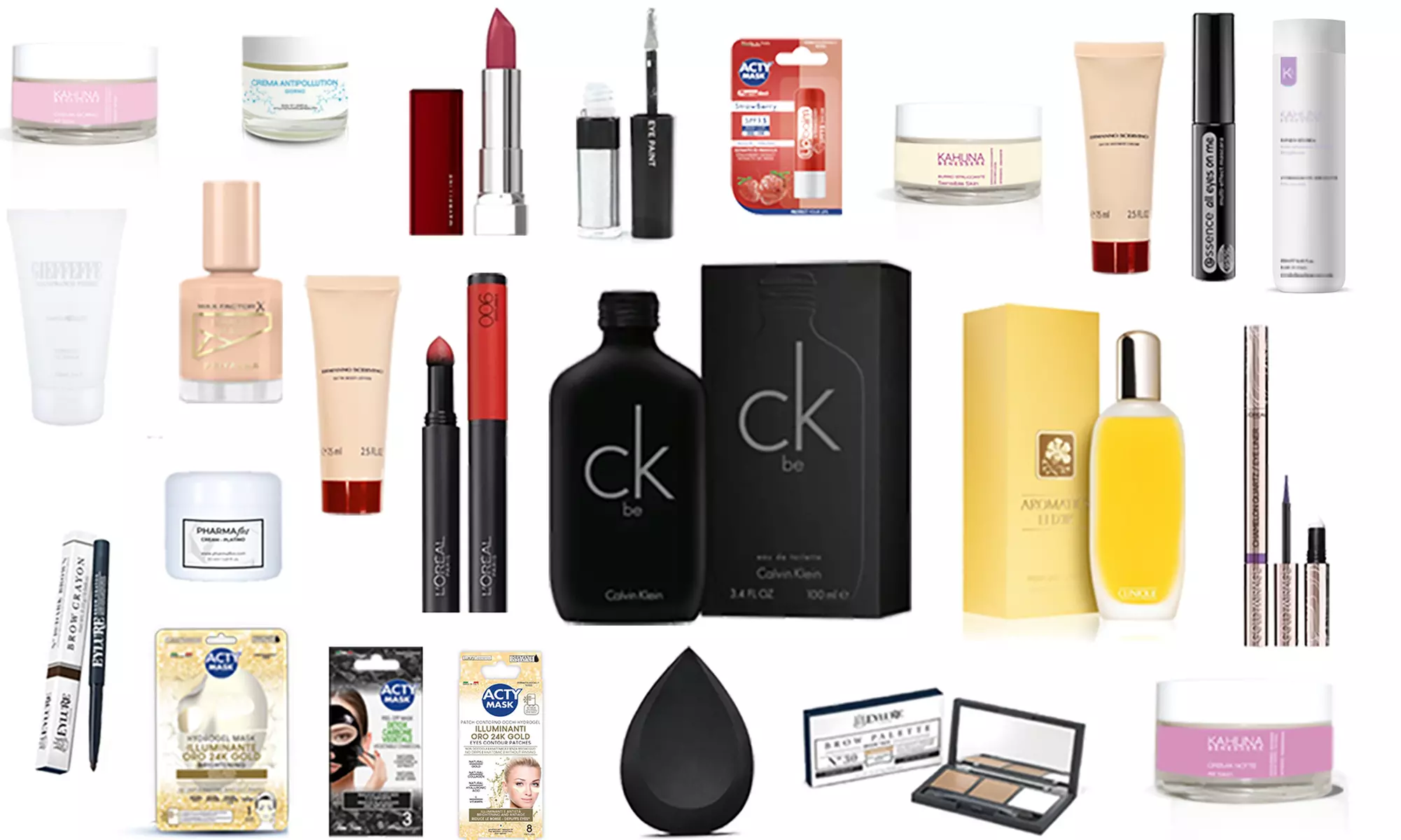 Adventskalender mit Kosmetik und Parfüm