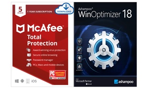 McAfee Protection and WinOpt 18