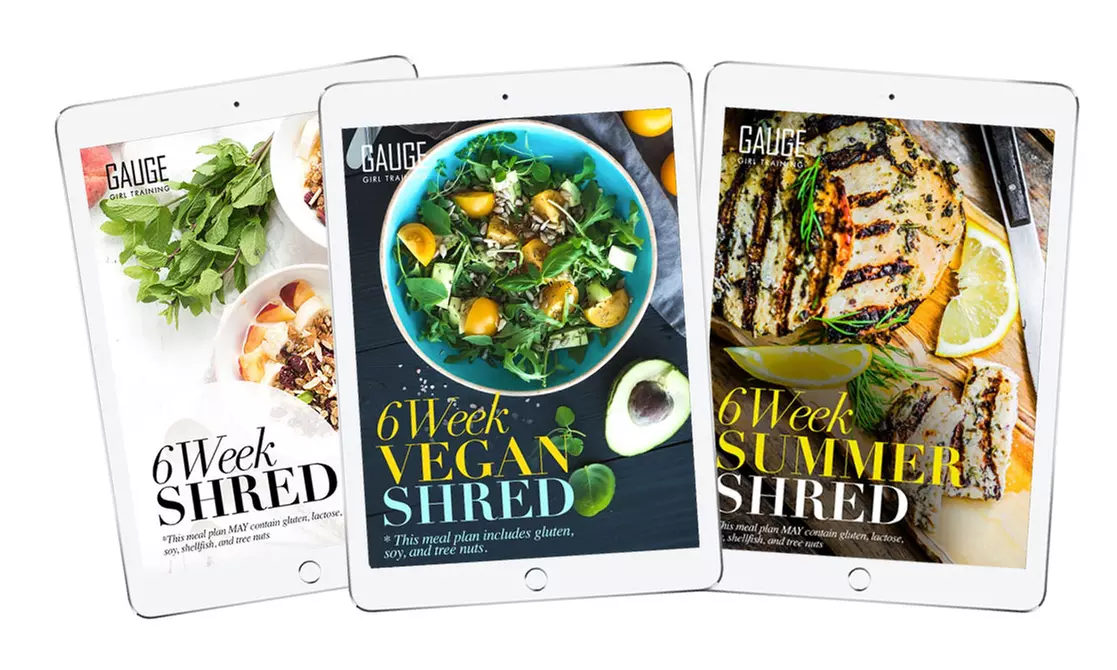 Six Week Shred DIY Nutrition Challenge, Accessories, Apparel, and More by Gauge Girl Training (Up to 67% Off). - Primary Image