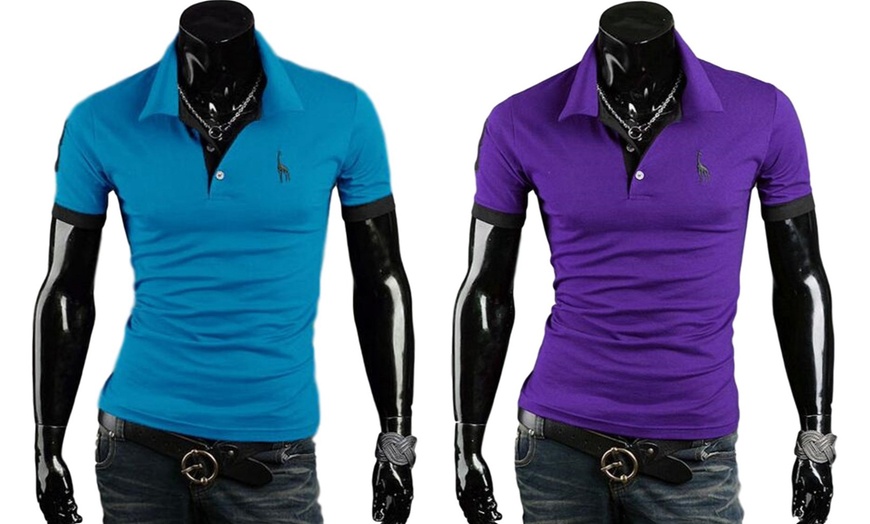 Image 3: Men's Polo T-Shirts