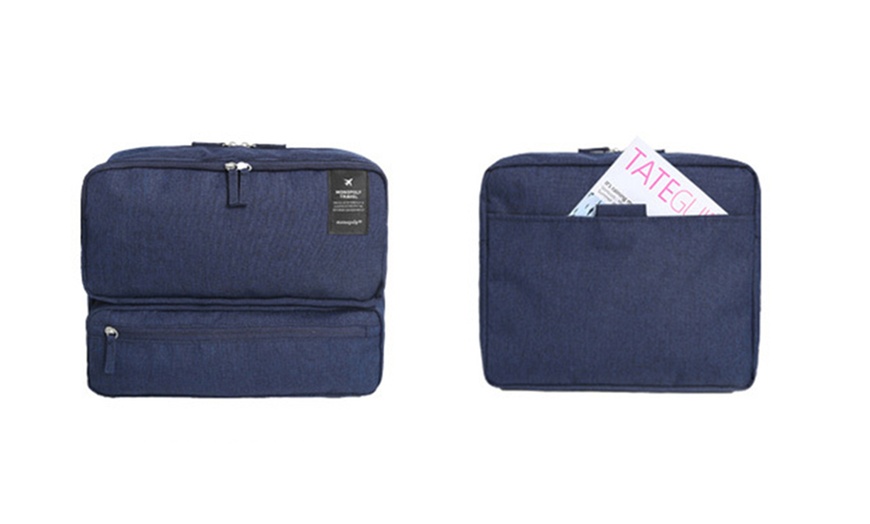 Image 7: Multi-Compartment Travel Bag