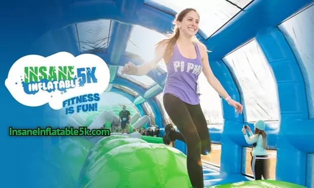 $29 for 5K Registration for One to Insane Inflatable 5K on Saturday, November 2 ($48.45 Value) - Primary Image