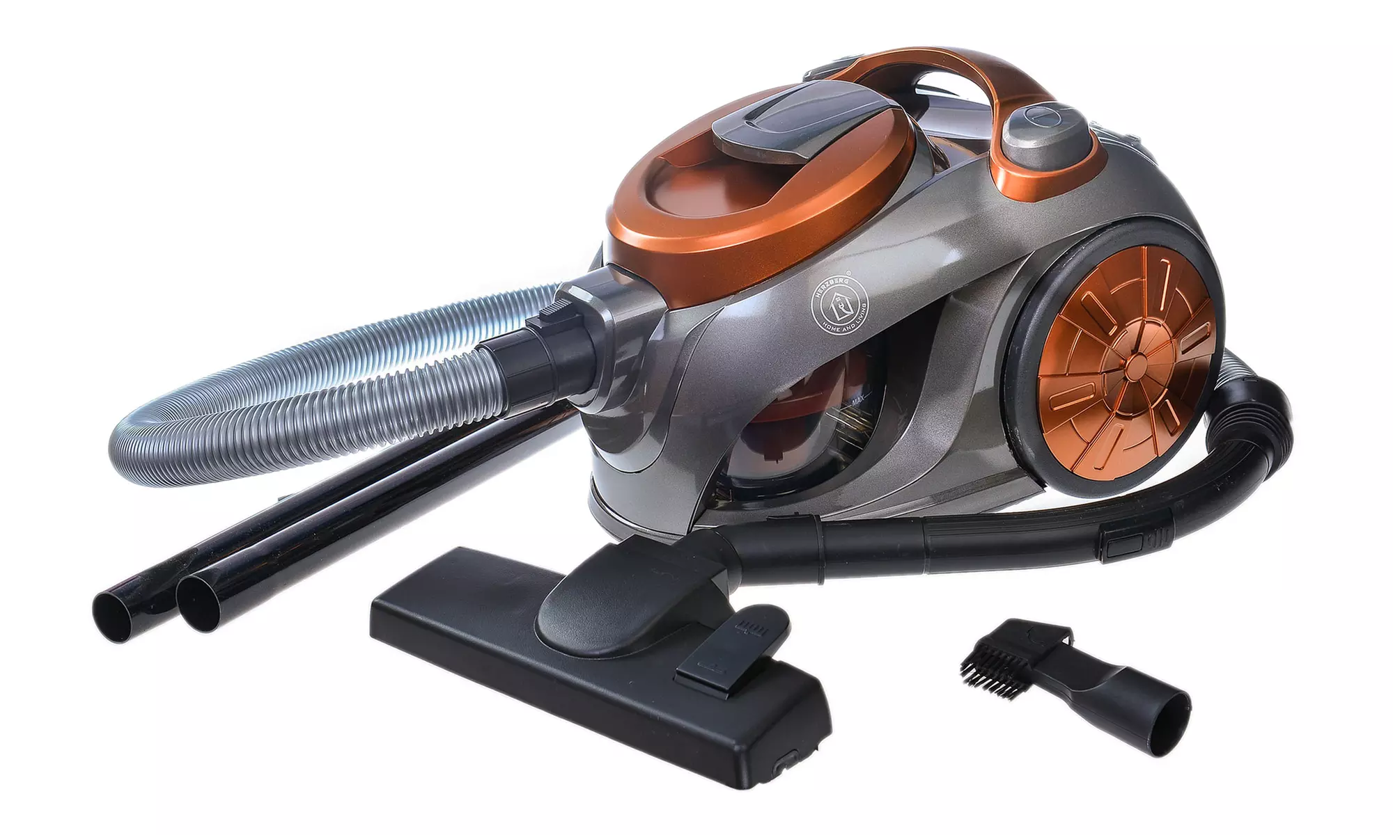 Aspirateur sans sac multi-cyclone "HG-8046COP", avec filtre lavable et réutilisable, marque Herzberg - Primary Image