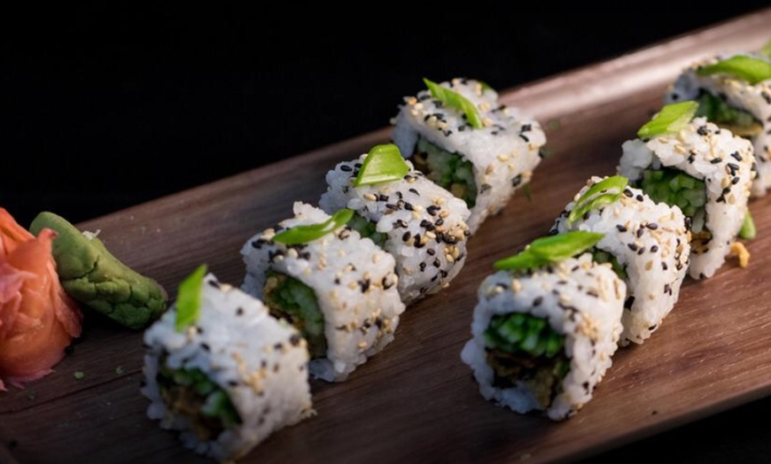 Image 4: Sushi Rolls or Deep-Fried Rolls with Soft Drink at Prime Sushi