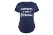 Women's Plus Size Happiness Is Being a Grandma T-Shirts - Second Medium