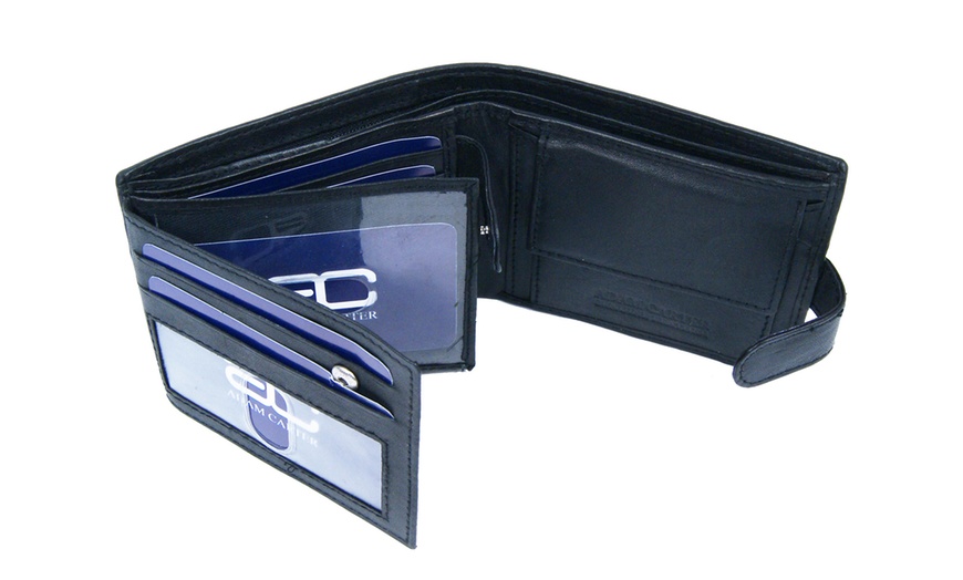 Image 10: RFID Leather Wallet