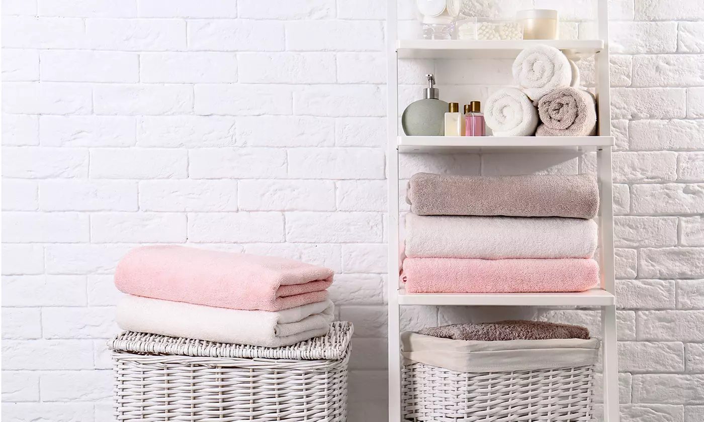 Royal Comfort Egyptian Cotton 8 Piece Towel Pack Granite, White & More