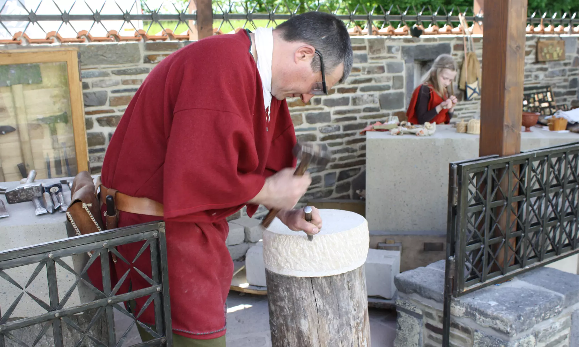 Tagesbesuch der „RömerWelt“
