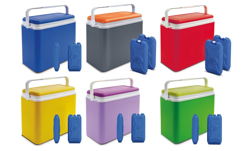 Image 1: Colourful Cooler Box