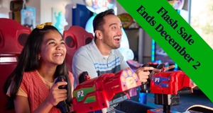 60-Minutes of All You Can Play Games or Family Play & Pizza Package