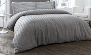 Seersucker Duvet Set