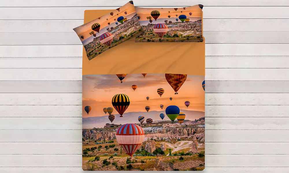 Lenzuola copriletto fantasie primavera, estive, paesaggio