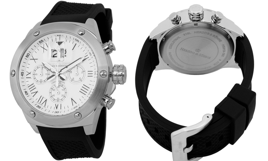 Image 4: Montre homme Herzog & Söhne