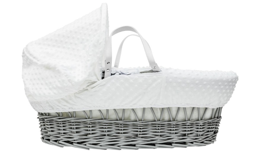 Image 2: Kinder Valley Wicker Moses Basket