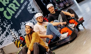 10 lub 20 minut driftowania gokartami – wiele lokalizacji w Polsce