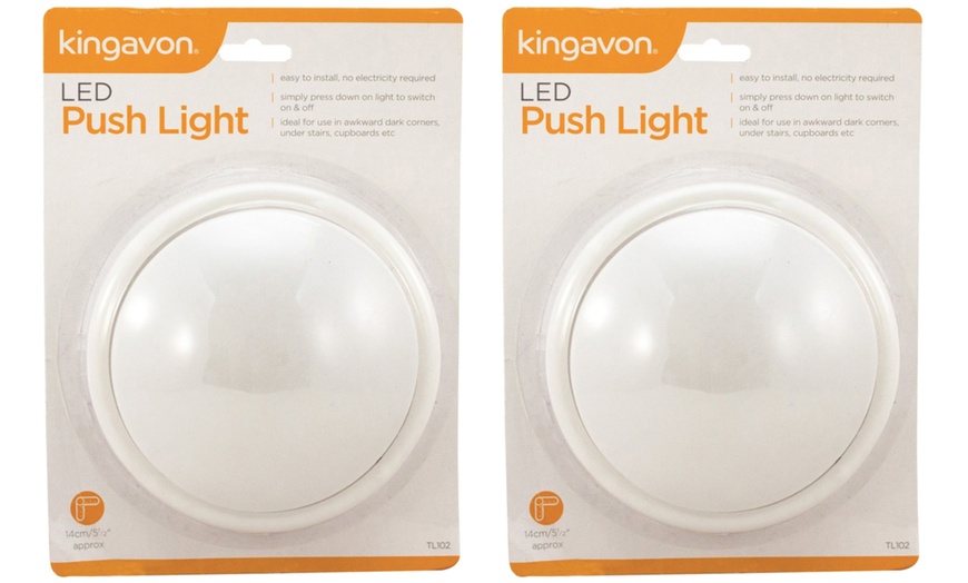 Image 3: One, Two or Four LED Push Lights