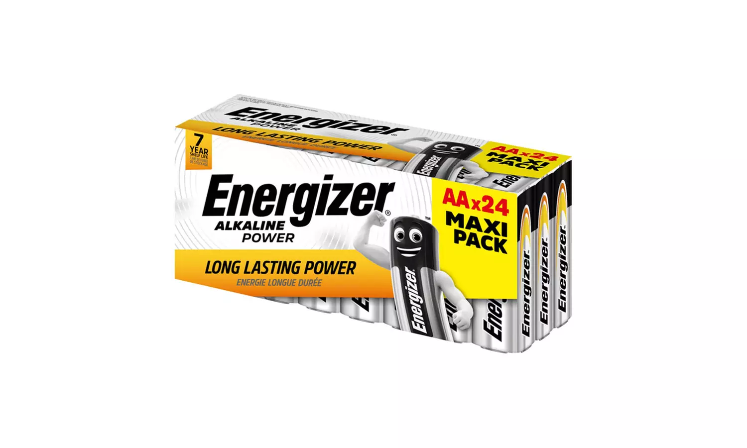 8, 16, 24, 48, 72, 96 oder 177 Energizer Alkaline AA- o. AAA-Batterien
