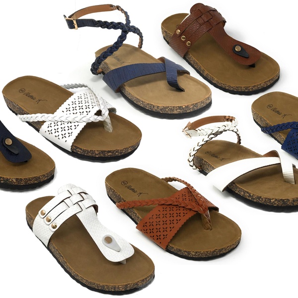 cushion fit sandals