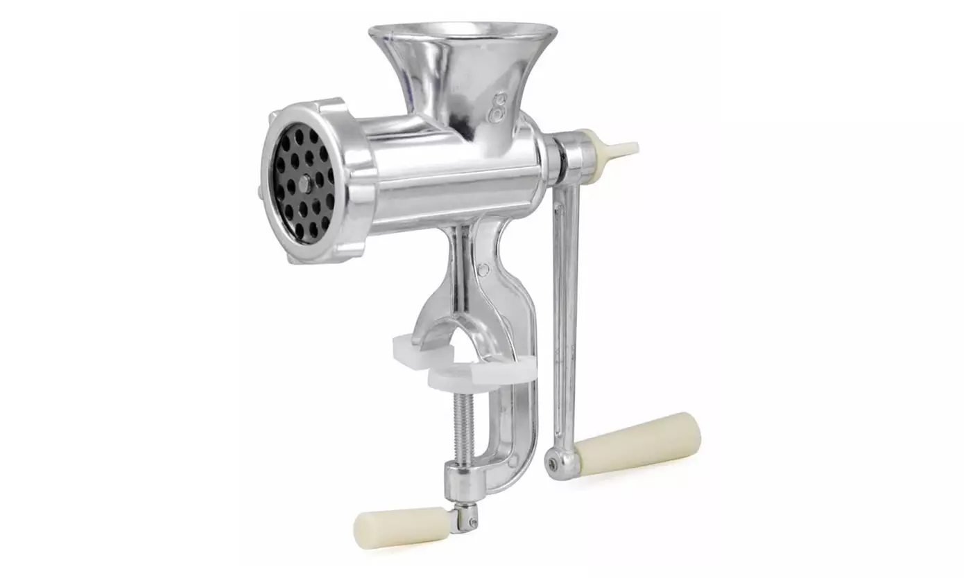 1 o 2 máquinas picadoras de carne manuales de aluminio con envío gratuito - Second Medium