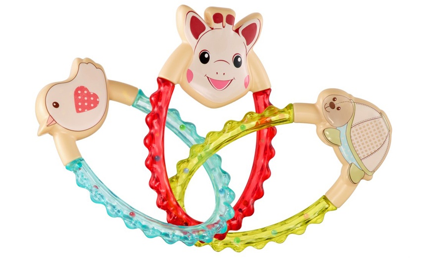 Image 1: Sophie La Giraffe Trilogy Rattle