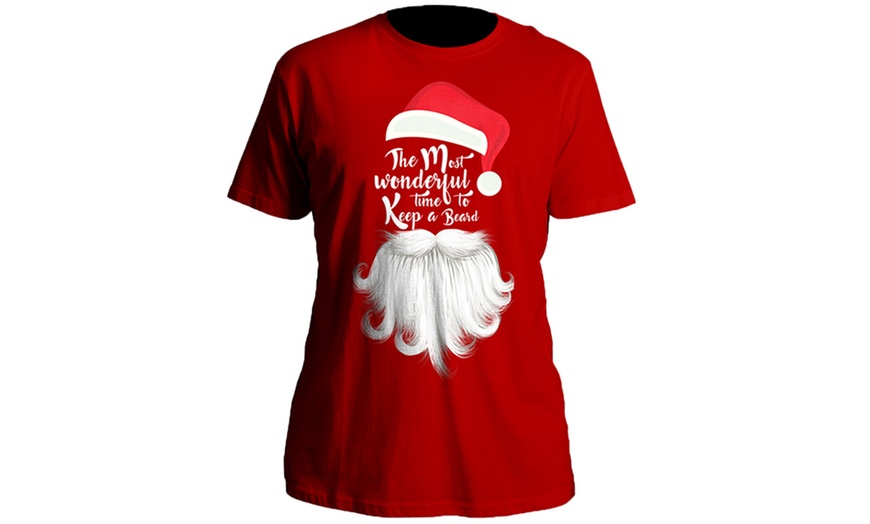 Image 3: Unisex Christmas Print T-Shirt