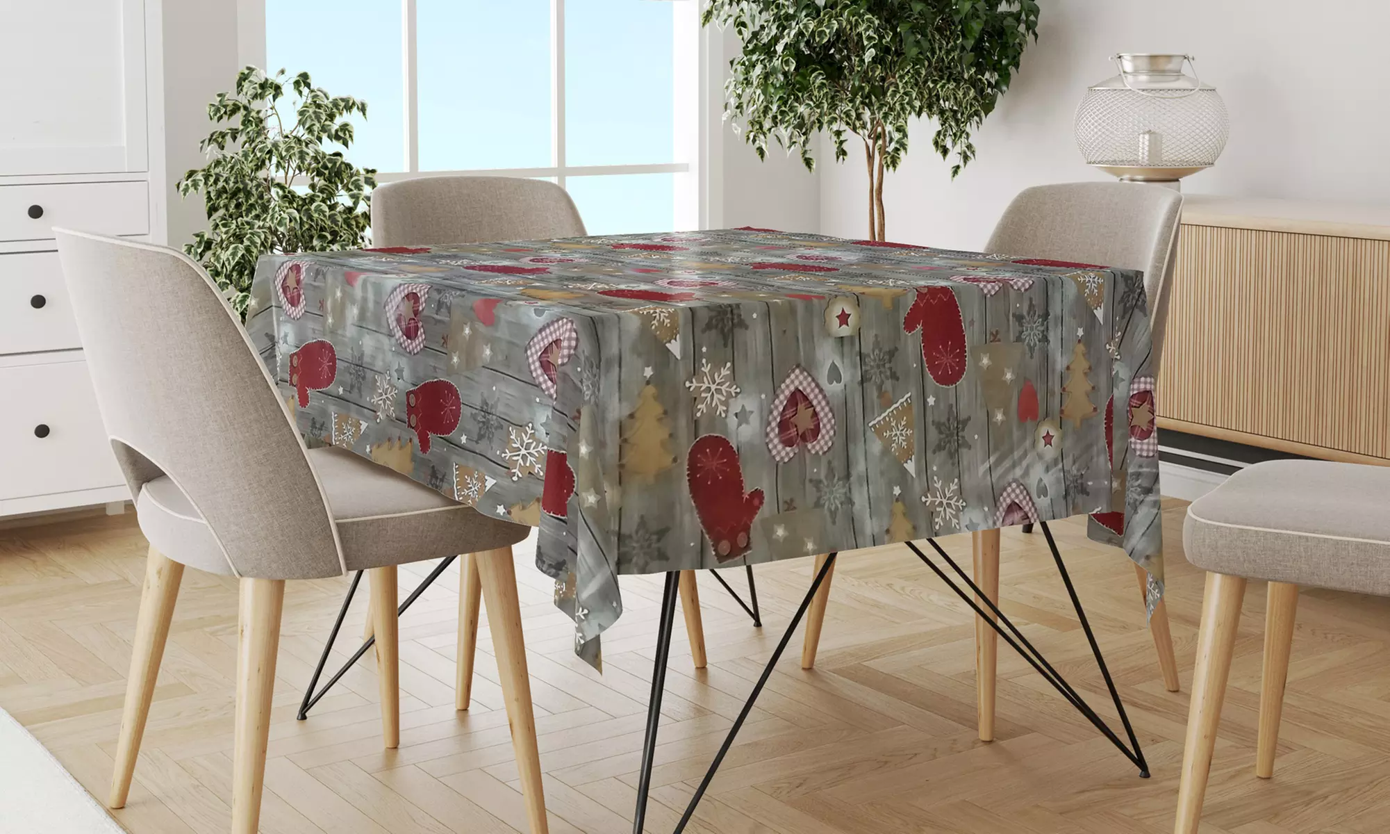 Tovaglia Norvegia Cieffepi Home Collections in stile natalizio