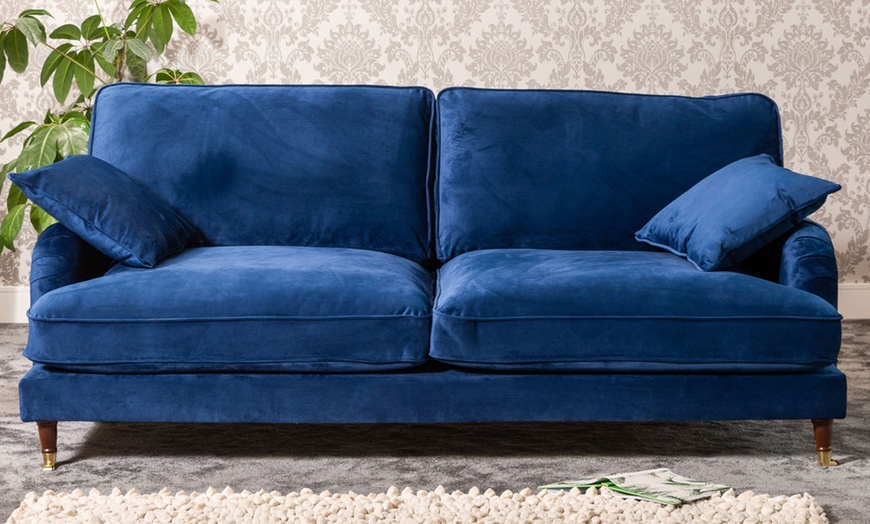 Image 17: Callaway Velvet Sofa Selection