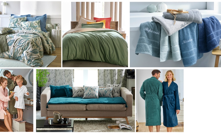 Image 6: Bon d’achat Becquet : linge de maison raffiné à prix doux