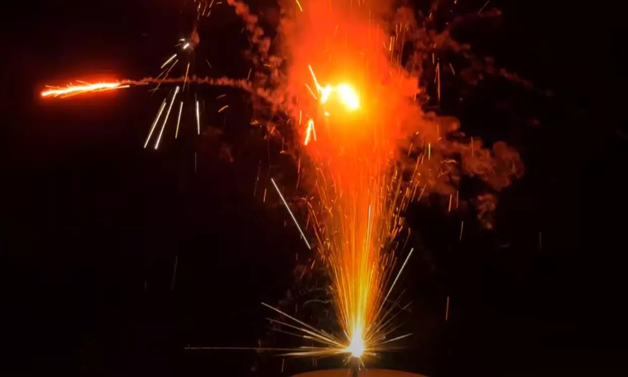 Wunderkerzen o. Vulkan-/Fontänen