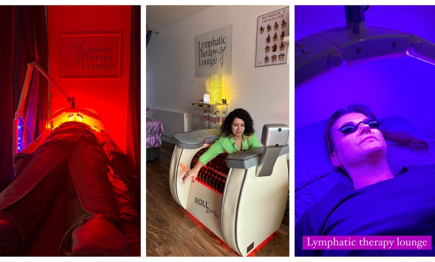 Image 4: Choice of Lymphatic Therapy or LED Face Mask