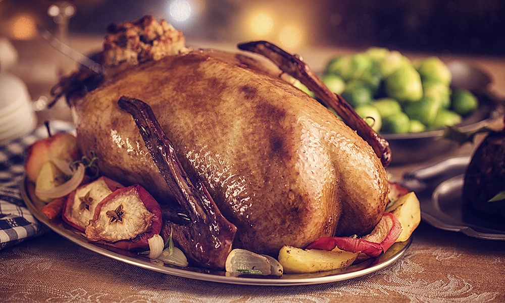 Knusprige Weihnachtsgans zum Abholen inkl. Beilagen für 4 Personen