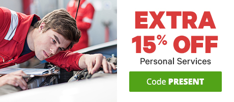 15% off Personal Services