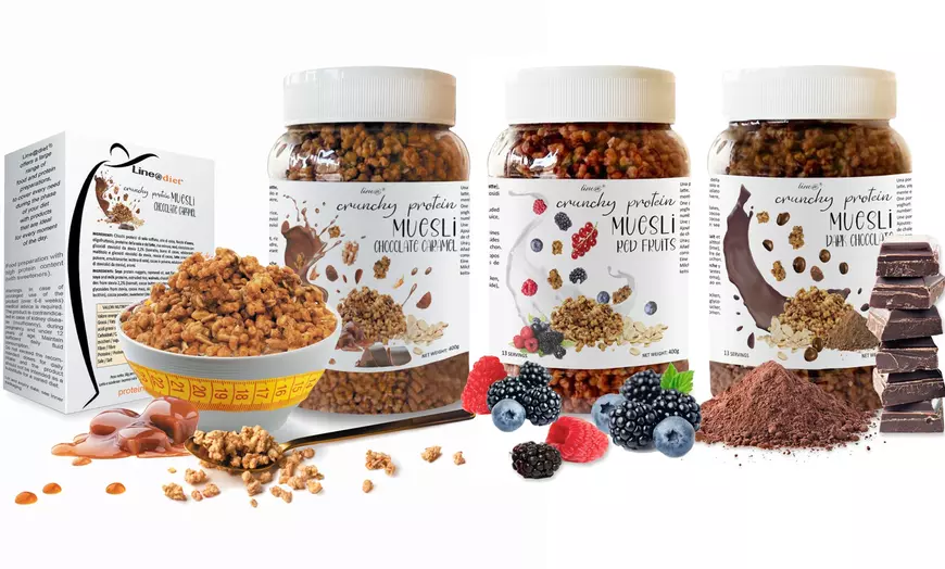 Image 1: Muesli Crunchy proteico Line@ sin azúcar