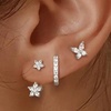 Image 4: Three Stud Earrings Set