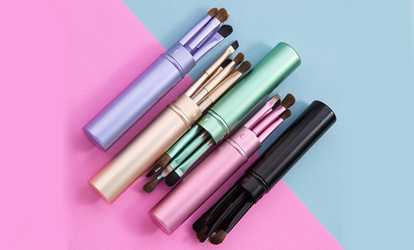 Five-Piece Makeup Brushes Set