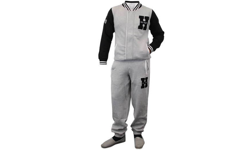 Image 9: Men's Two-Piece Tracksuit Set