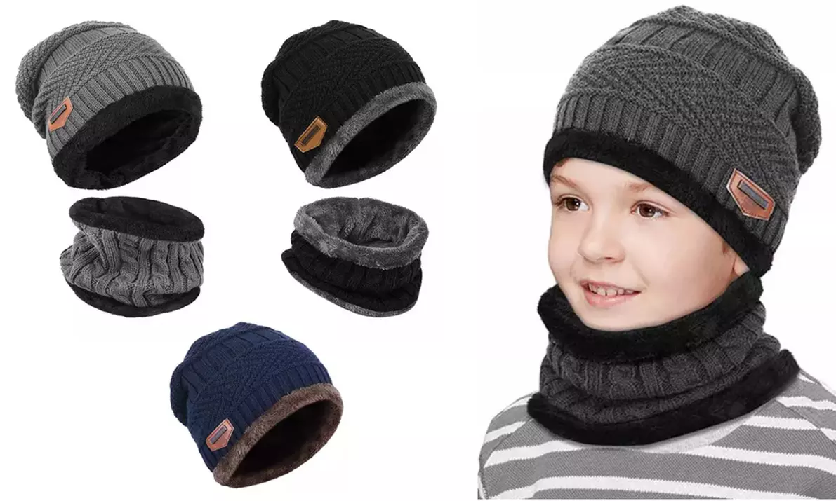 Vêtements d'hiver en tricot pour enfants