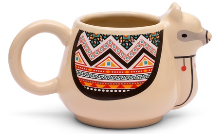 1 ou 2 mugs Lama en céramique 350 ml