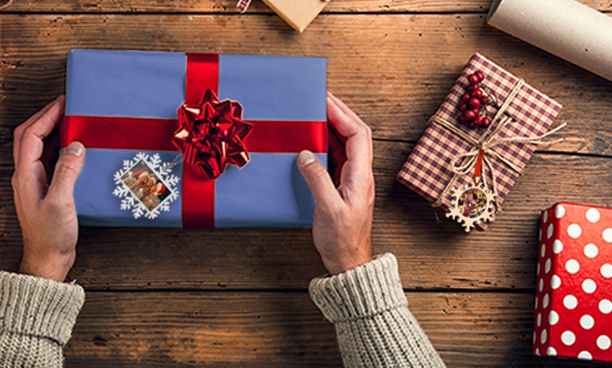 Image 12: Personalized Photo Christmas Ornaments - Up to 32% Off