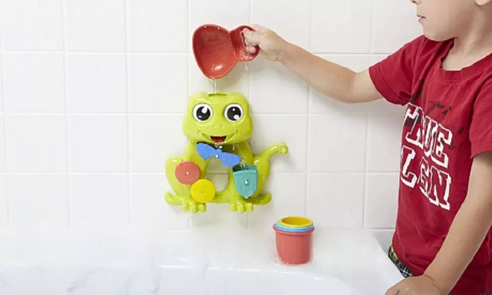 Ensemble de jouets de bain grenouille de la marque Bruin - Image 2