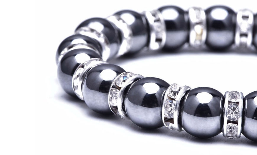 Image 4: Black Stone Bracelet