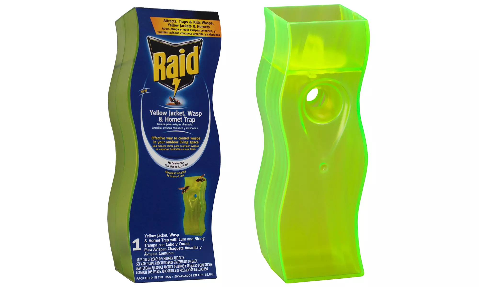 Raid Wasp Traps (2-Pack) - Second Medium
