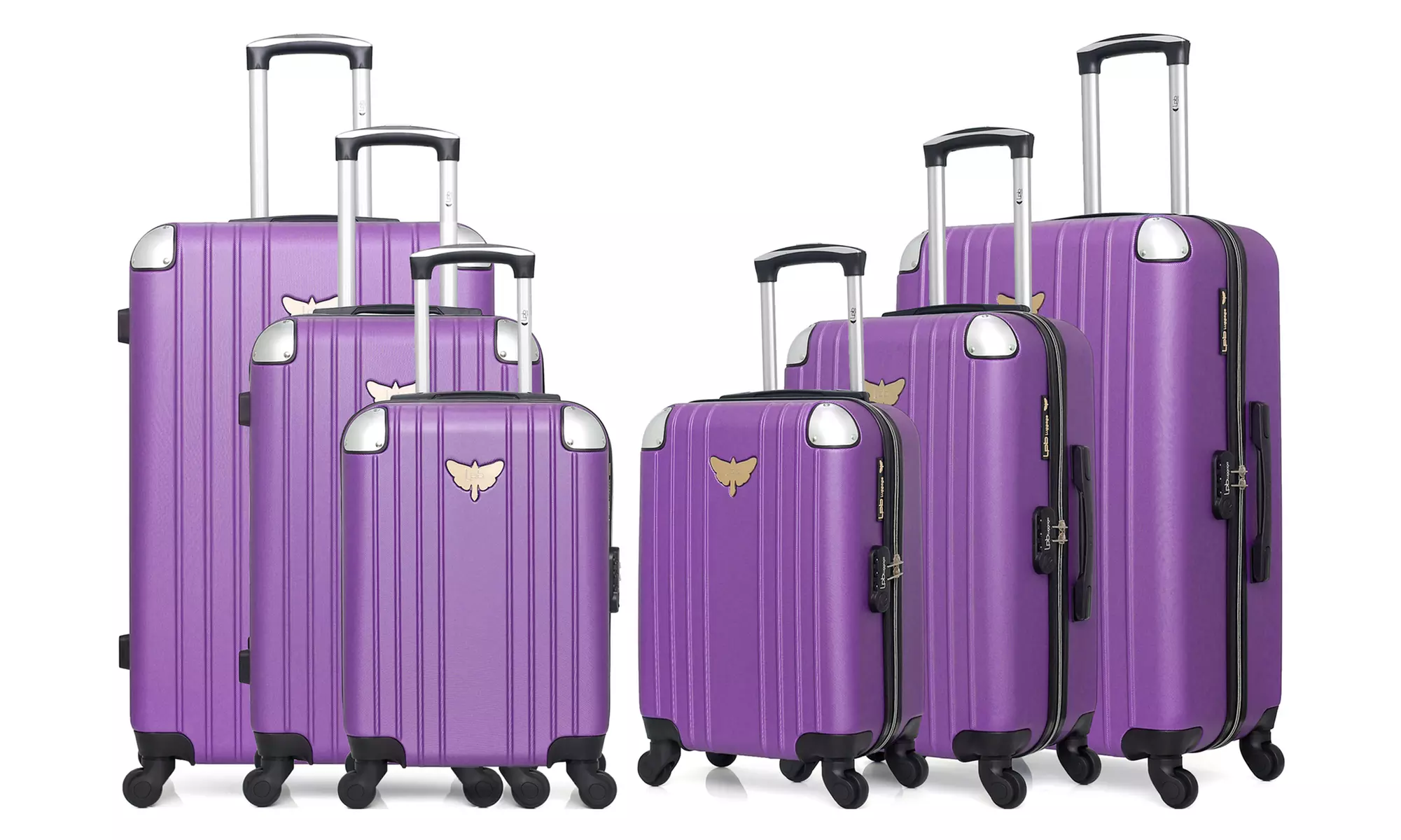 Conjunto de 3 maletas modelo Amelie - Second Medium