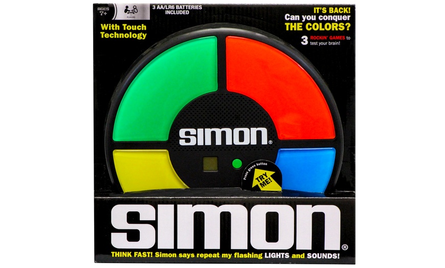 Simon Electronic Memory Game | Groupon