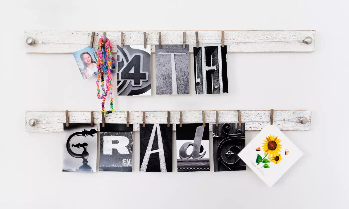 One or Two Keepsake Wall Displays with Optional Prints from Frame the Alphabet (Up to 76% Off) - Primary Image