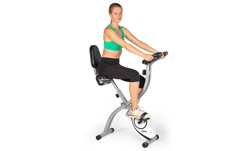 gymax magnetic exercise bike