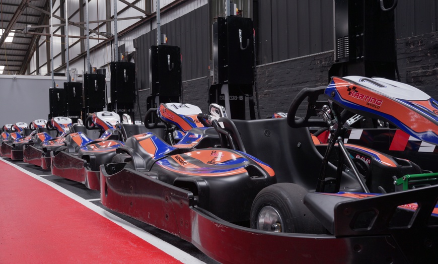 Image 2: One Admission to 100-lap go-karting experience at PMG Karting World